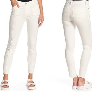 Free People White Jeans